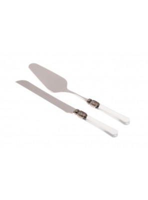 Idea Regalo Set 2Pz per Dolce Vittoria Trasparente in Offerta - 
