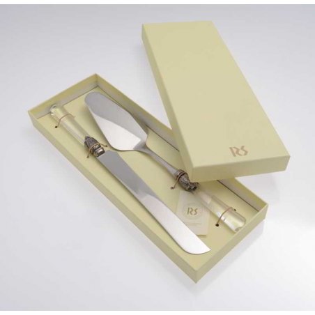 Idea Regalo Set 2Pz per Dolce Vittoria Trasparente in Offerta - 