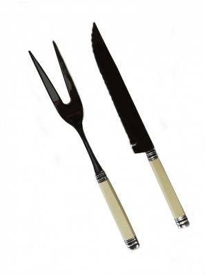 Coffret 2pcs Couverts Colorés Rôtis Rivadossi Sandro - 