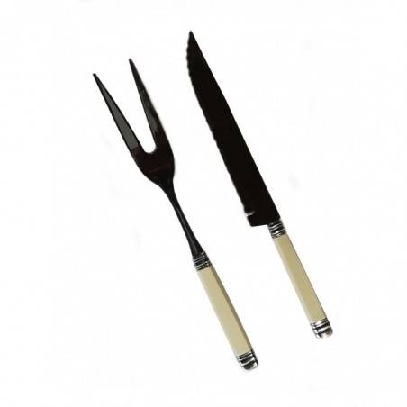 Coffret 2pcs Couverts Colorés Rôtis Rivadossi Sandro - 