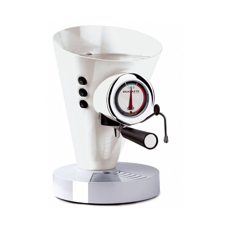 Bugatti Macchina per Caffè Espresso Diva Evolution - Watt 1700 - colore bianco