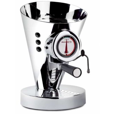 Bugatti Macchina per Caffè Espresso Diva Evolution - Watt 1700 - colore cromato