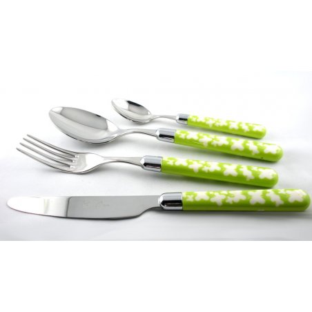 Naif Papillon - Set of 4 Colored Cutlery - Rivadossi Sandro -  - 