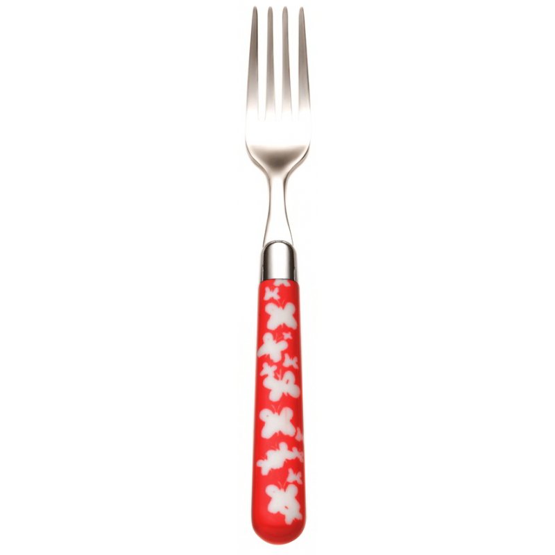 Naif Papillon – 4er-Set farbiges Besteck – Rivadossi Sandro - 