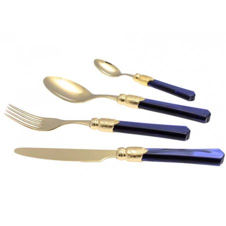 Vittoria Oro - Rivadossi Colored Cutlery Set 24pcs -  - 