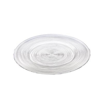Underplate aus bearbeitetem Glas - Set 6 Stück - 