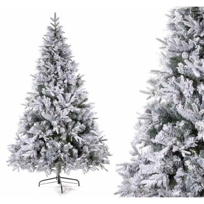 Schneebedeckter Weihnachtsbaum - Kanada - realistischer Tannenzapfen-Effekt - 
