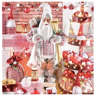 Large Decorative Santa Claus 50x28x110 -  - 