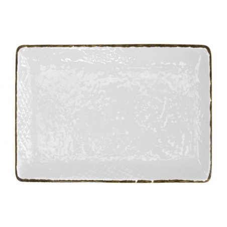 Ceramic Tray 32x26 - Set 4 pcs - Milk White Color - Preta -  - 8055765095060