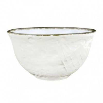 Ceramic Bowl / Bolo Cereals - Set 6 pcs - Milk White Color - Preta -  - 8055765095947