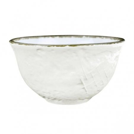 Ceramic Bowl / Bolo Cereals - Set 6 pcs - Milk White Color - Preta -  - 8055765095947