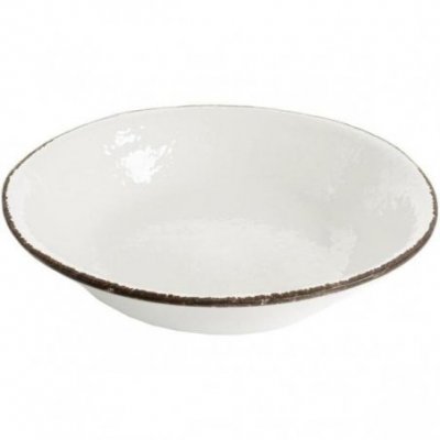 Risottiera cm 30,50 in Ceramica - Colore Bianco Latte - Preta - 