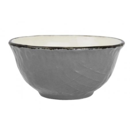 Bol en Céramique Macédoine - Set 6 pcs - Couleur Gris - Preta - 