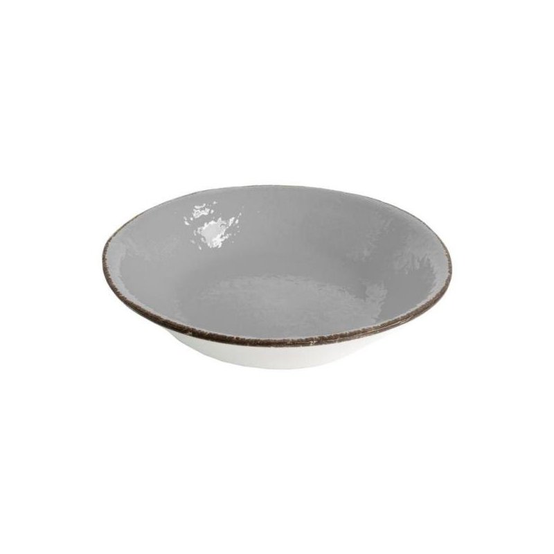 Saladier 26 cm en céramique - Couleur grise - Preta - 