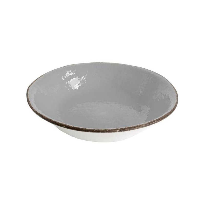 Risotto cm 30,50 en céramique - couleur grise - Preta - 