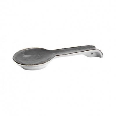 Poggiamestolo in Ceramica Colore Grigio - Preta - 