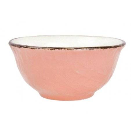 Coppetta Macedonia in Ceramica - Set 6 pz - Colore Rosa Cipria - Preta - 