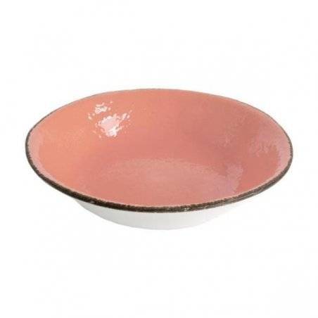 Saladier 26 cm en céramique - Poudre rose - Preta - 