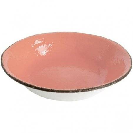 Risottiera cm 30,50 in Ceramica - Colore Rosa Cipria - Preta - 