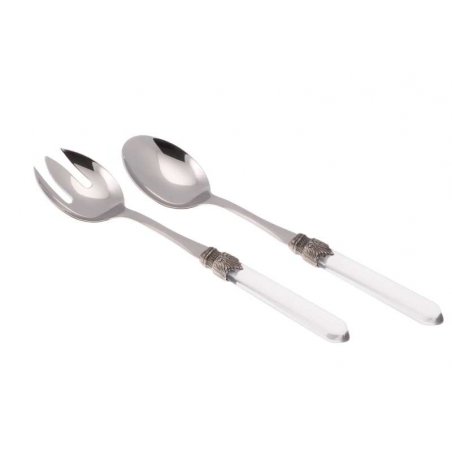 Salad Cutlery Set 2 Pcs Venezia Transparent -  - 8004746402137