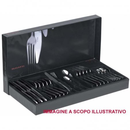 Bugatti Posate in Acciaio Inox - Set 24Pz Settimocielo Scatola Gallery - 