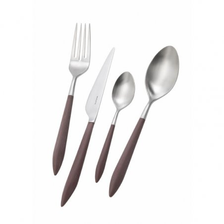 Couverts Colorés Ares Acier Satiné - Briar - Casa Bugatti - 