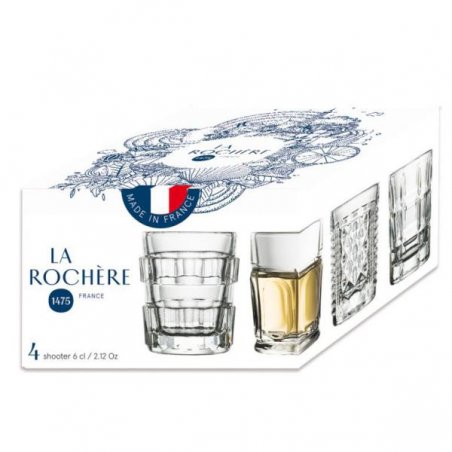 La Rochère - Coffret de 4 Verres à Shot After -