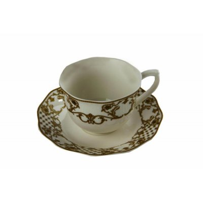 Teeservice 6 Stück "Chateaux de Megeve" - Royal Family Sheffield - 