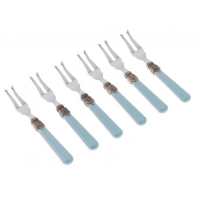 Appetizer Fork - Set 6 Pieces - Classic - Colored Cutlery - Rivadossi Sandro -