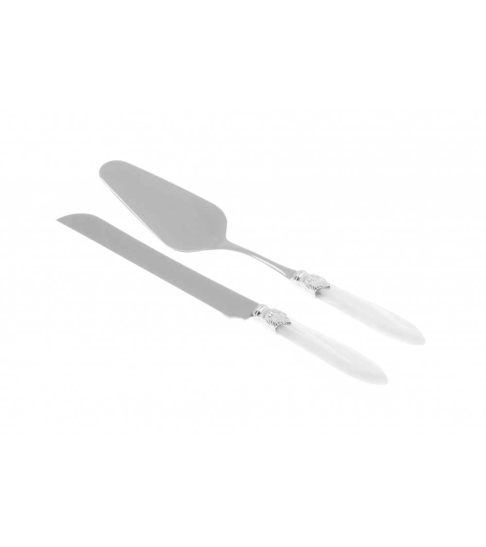 Posate da Dolce Set 2pz - Laura Color Argento - Rivadossi Sandro - 