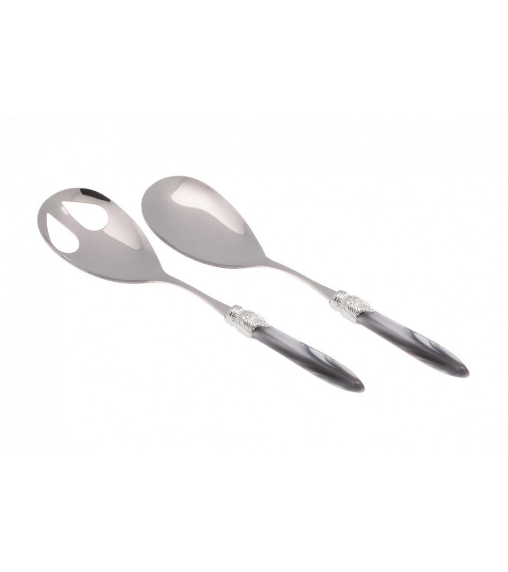 Salatbesteck-Set 2-teilig - Laura Silberfarbe - Rivadossi Sandro -