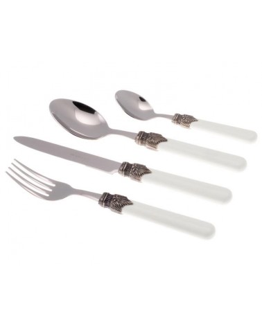 Couvoirs de Rivadossi classiques - Ensemble de 24 pièces - Shabby Chic - Cotton White