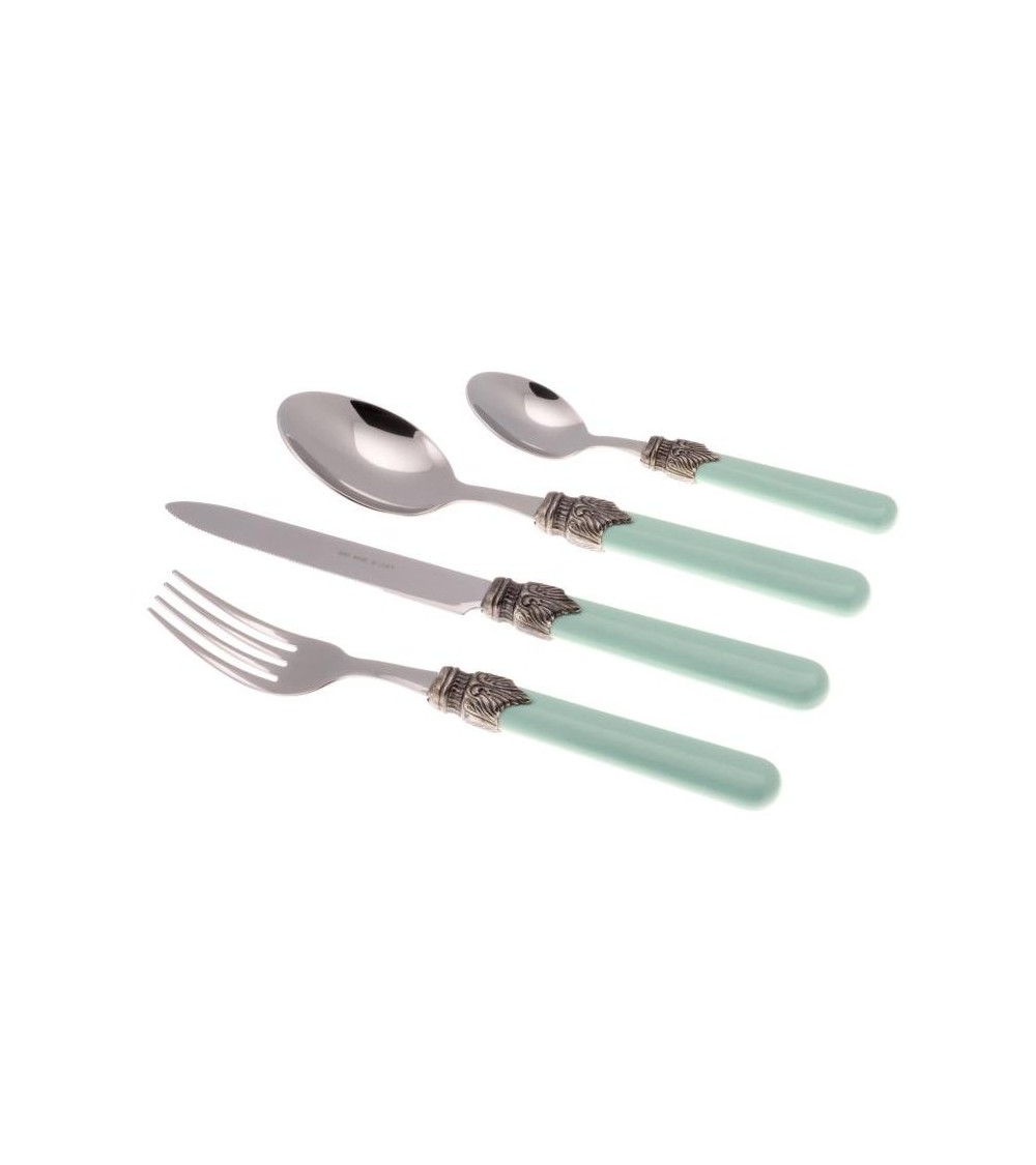 Caves Rivadossi classiques - Ensemble de 24 pièces - Shabby Chic - Water Green Tiffany