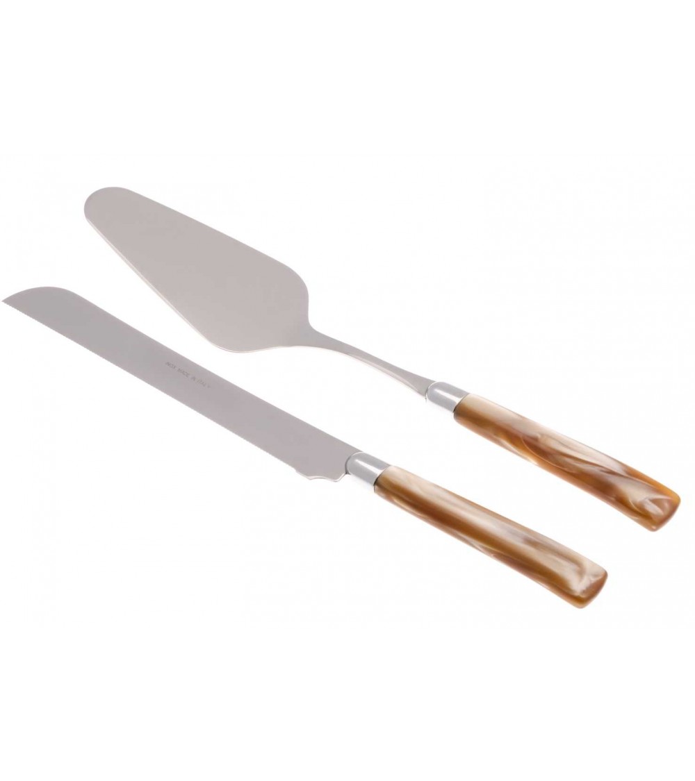 Giada - Modernes Besteck aus Perlmutt - Rivadossi Sandro Set 2Pz Dolce - 