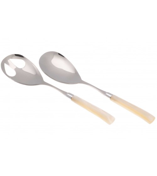 Giada - Posate Madreperlate Moderne - Set 2Pz Posate Insalata - Rivadossi - 