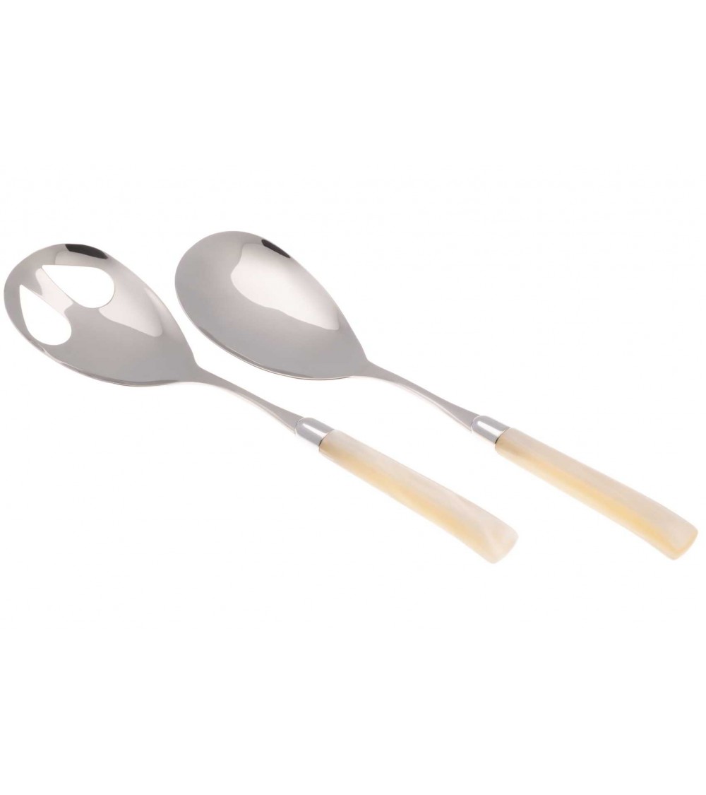 Giada - Couverts en nacre moderne - Set 2Pz Couverts à salade - Rivadossi - 