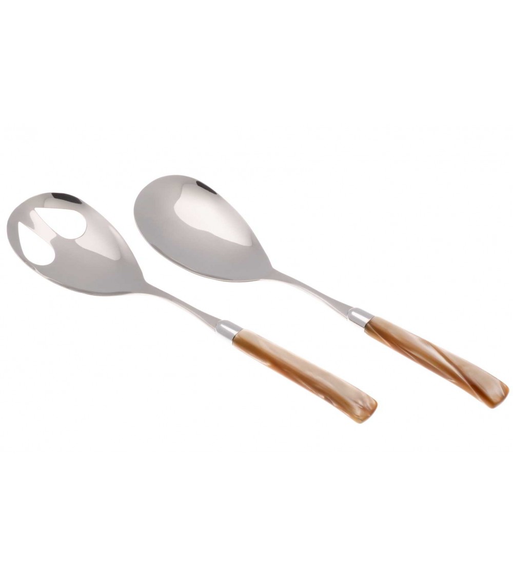Giada - Modernes Perlmuttbesteck - Set 2Pz Salatbesteck - Rivadossi - 