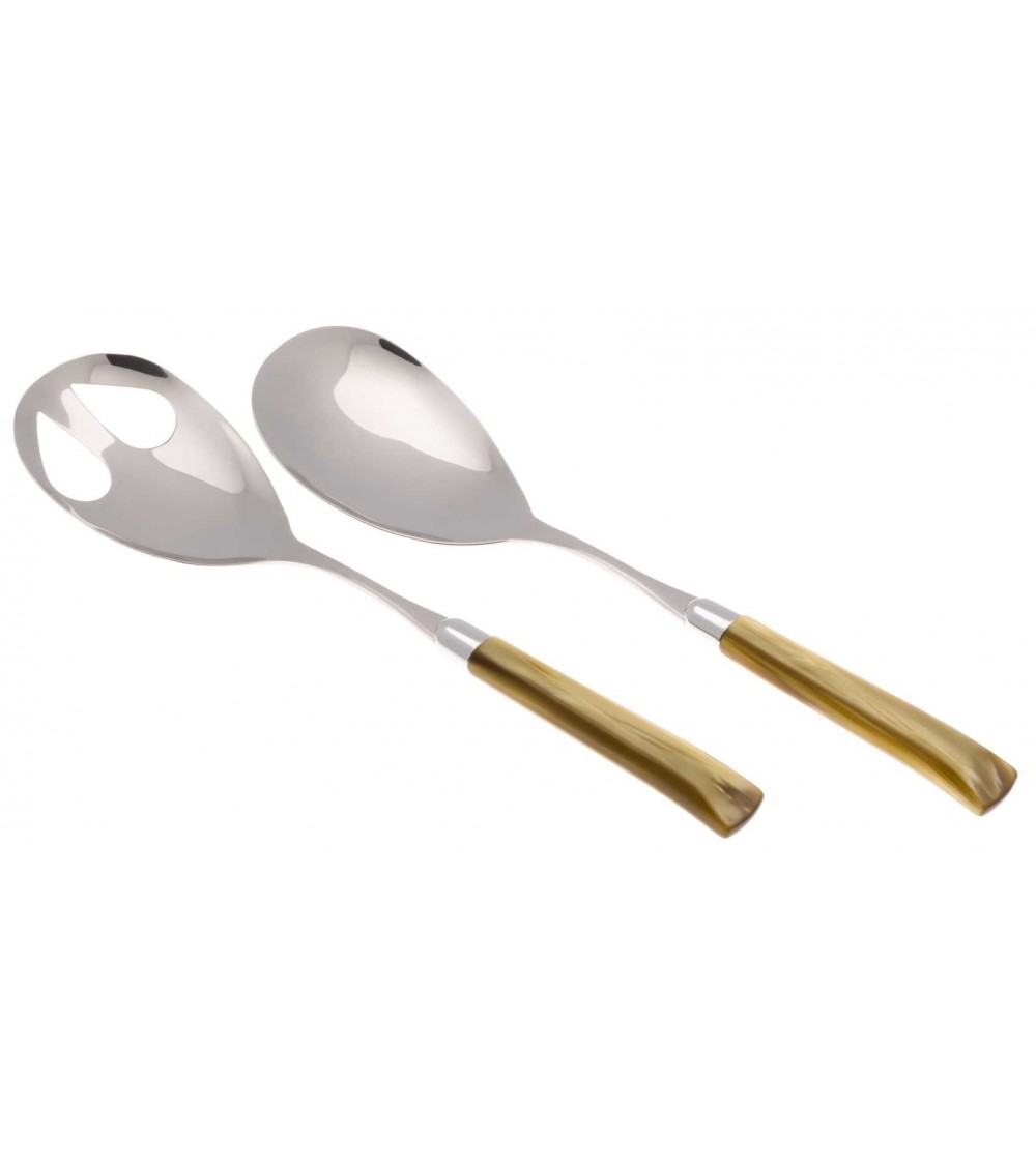 Giada - Couverts en nacre moderne - Set 2Pz Couverts à salade - Rivadossi - 