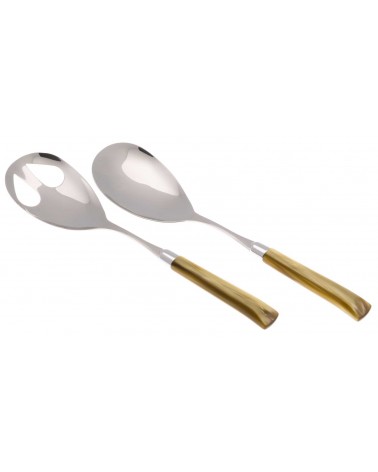 Giada - Couverts en nacre moderne - Set 2Pz Couverts à salade - Rivadossi - 
