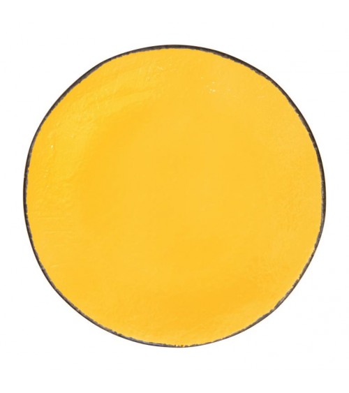 Assiette plate en céramique 26 cm - Set 6 pcs - Preta - 