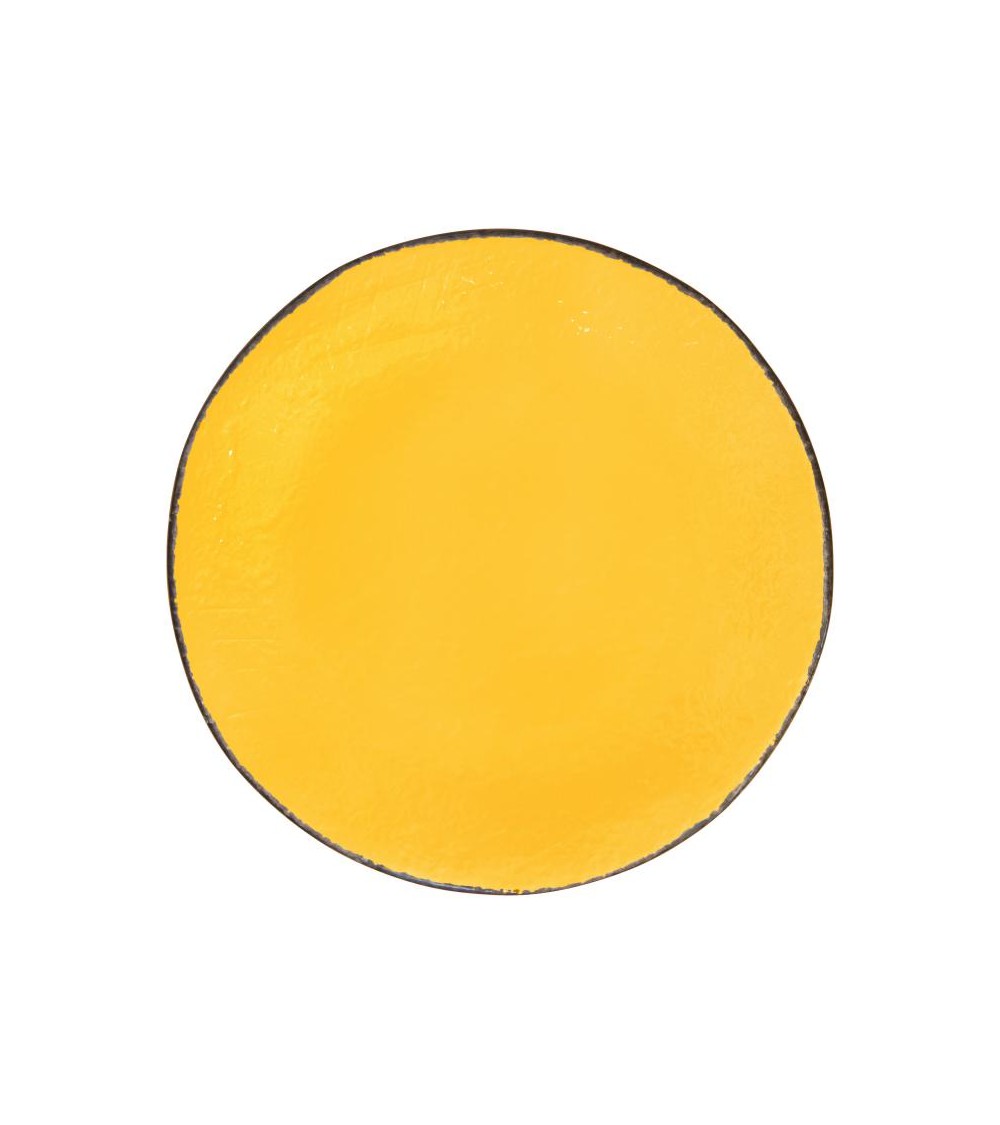 Ceramic Dinner Plate 26 cm - Set 6 pcs - Preta -  - 