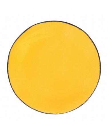 Piatto Piano in Ceramica cm 26 - Set 6 pz - Preta - 