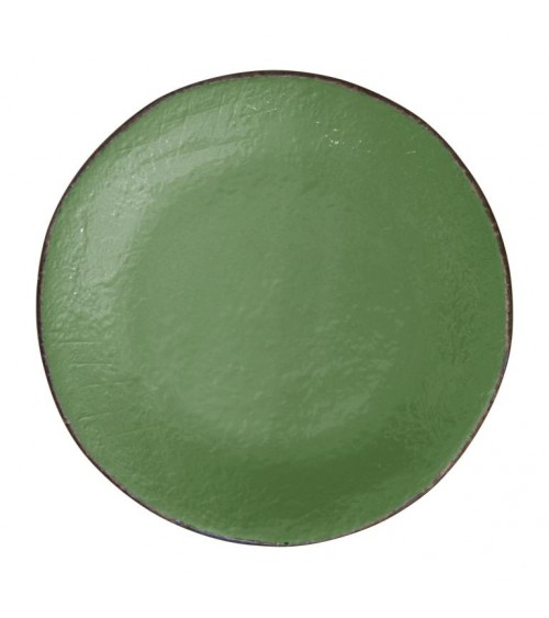 Assiette Plate en Céramique cm 26 - Set 6 Pcs - Preta - 
