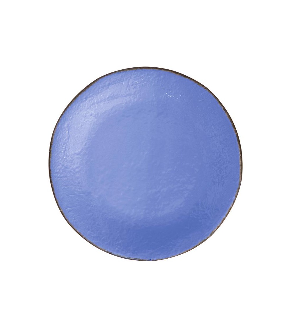 Assiette Plate en Céramique cm 26 - Set 6 Pcs - Preta - 
