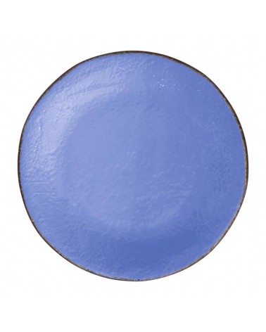 Assiette Plate en Céramique cm 26 - Set 6 Pcs - Preta - 