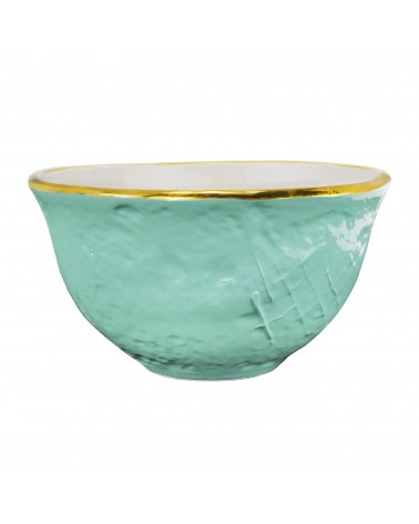 Ciotola / Bolo Cereali in Ceramica - Set 6 pz - Preta Oro - Arcucci - 