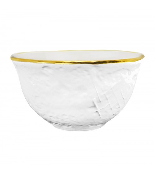 Ciotola / Bolo Cereali in Ceramica - Set 6 pz - Preta Oro - Arcucci - 