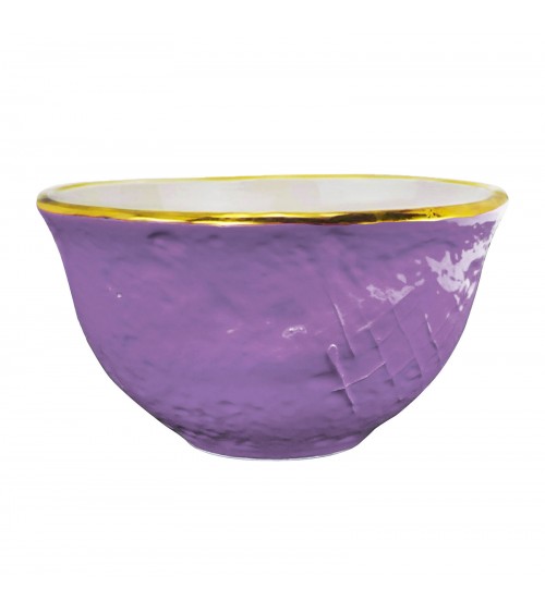 Ciotola / Bolo Cereali in Ceramica - Set 6 pz - Preta Oro - Arcucci - 