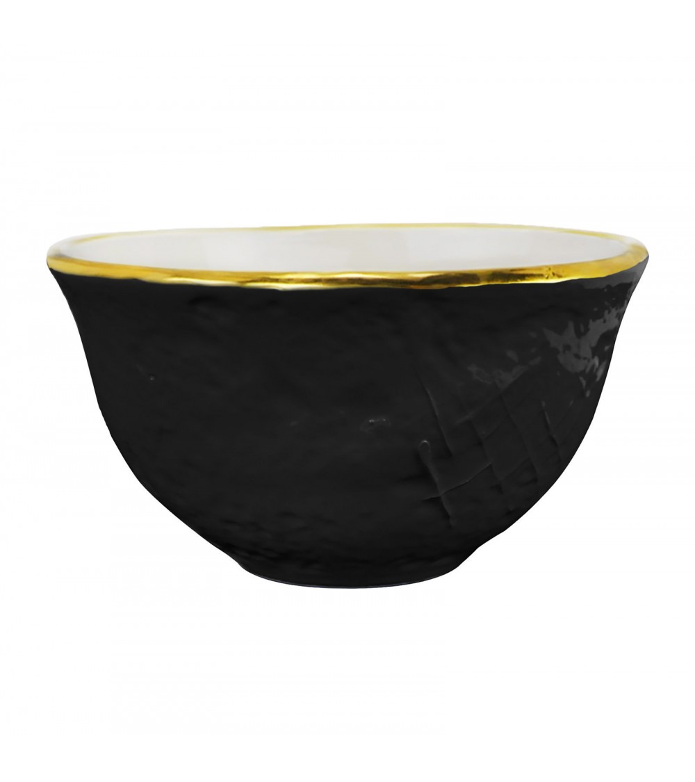 Keramikschale / Bolo Cerealien - Set 6 Stück - Preta Oro - Arcucci - 