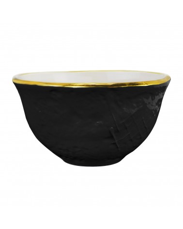 Keramikschale / Bolo Cerealien - Set 6 Stück - Preta Oro - Arcucci - 